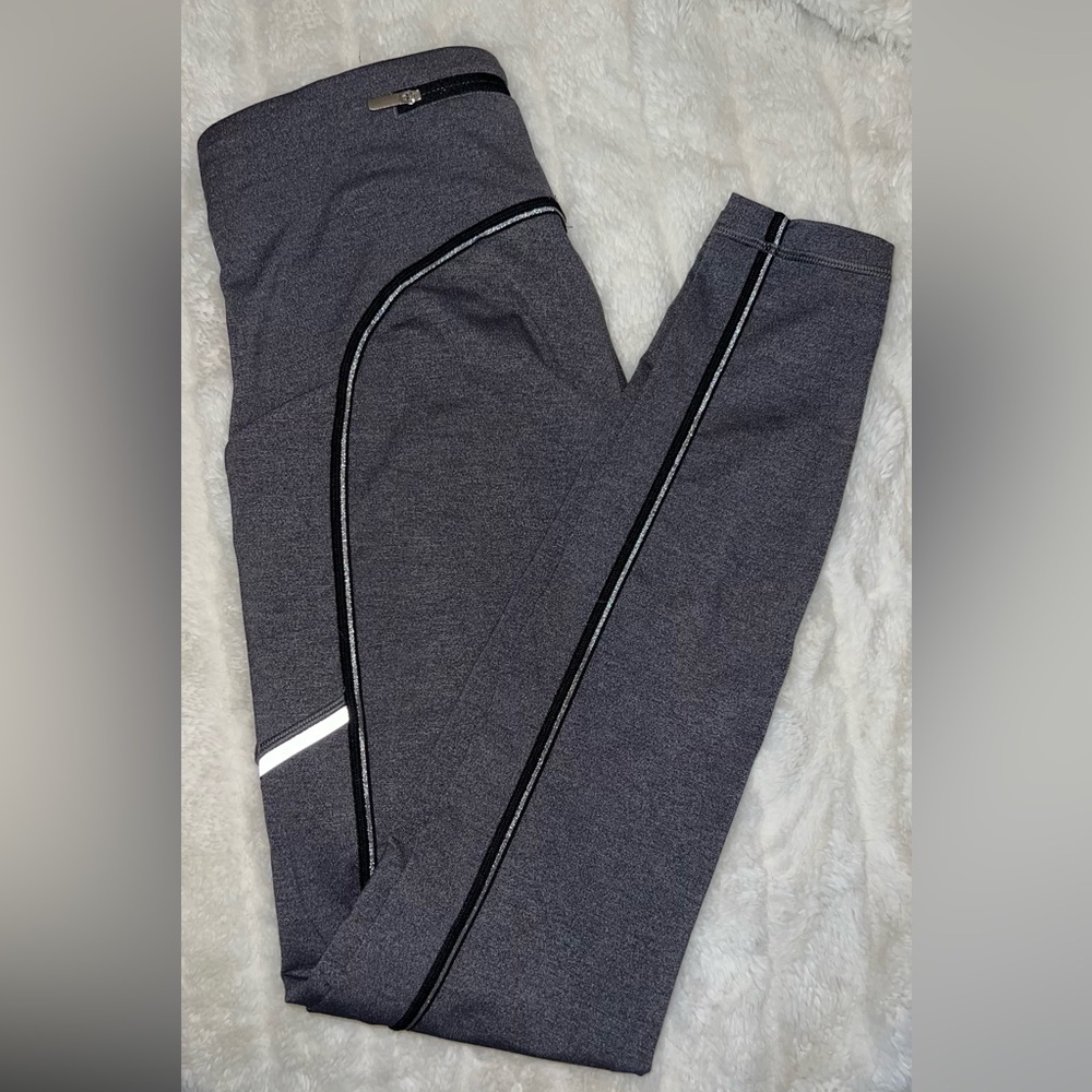 Lululemon Reflective Zip Pocket Leggings